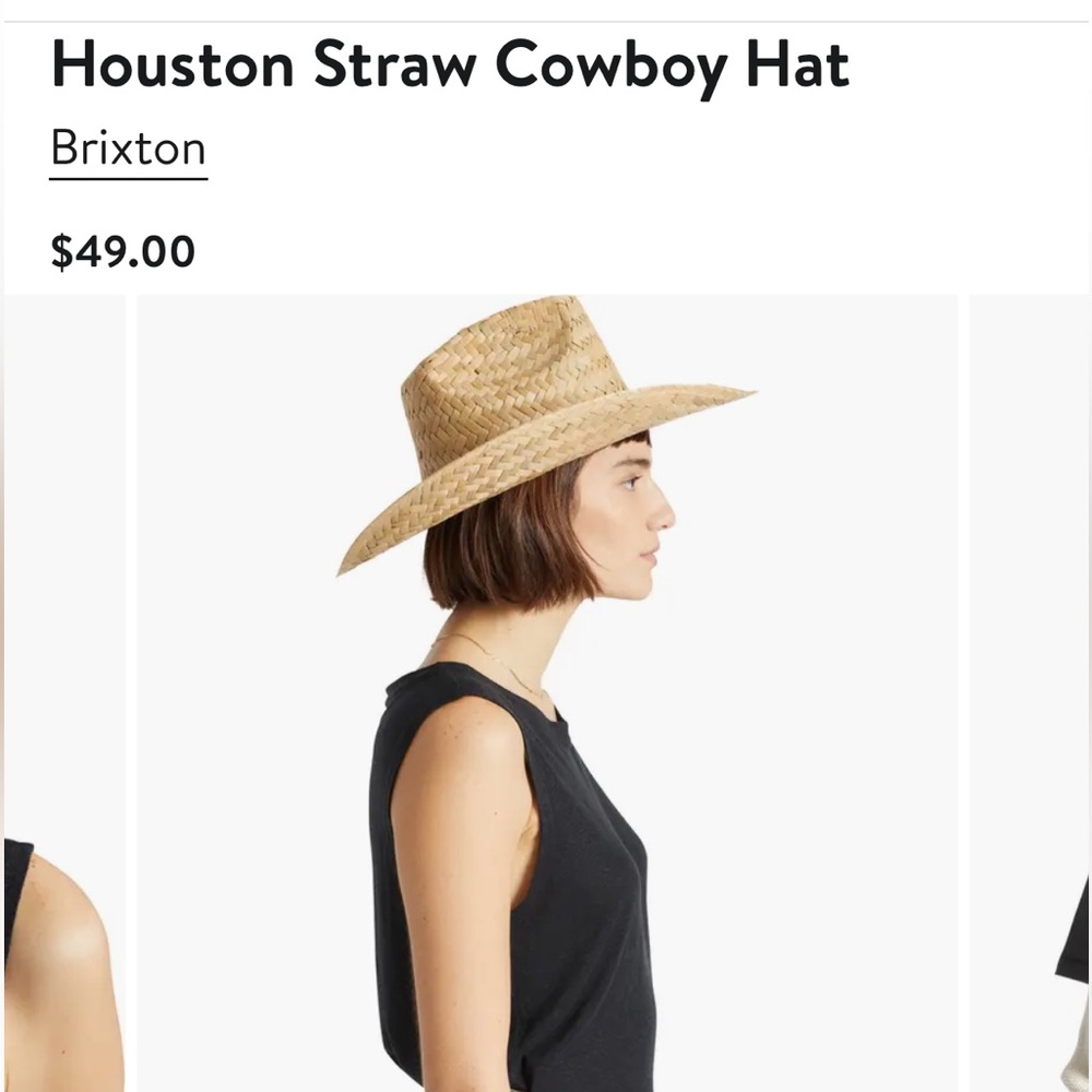 Brixton NWT straw 🤠 hat